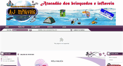 Desktop Screenshot of lojainflaveis.com